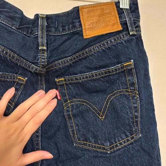 Levi's Ribcage Straight Ankle Jean, W26 L27 - Picture 5 of 7